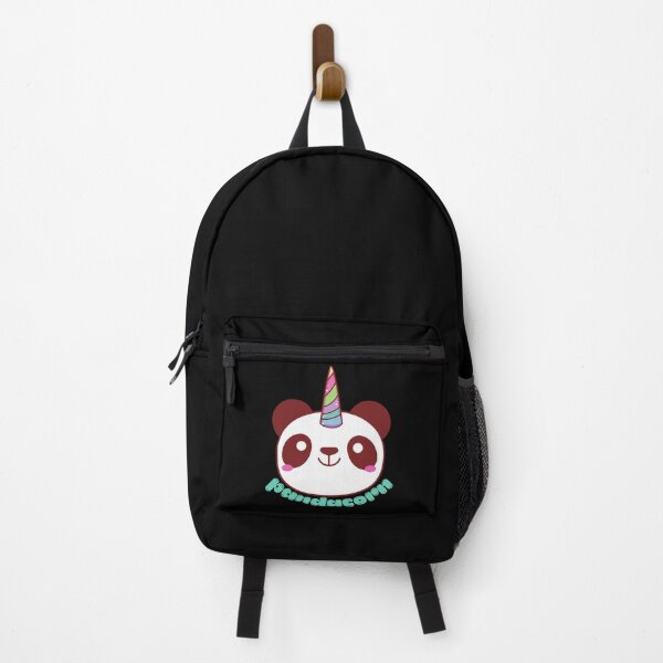 Item preview, Pandacorn Panda Unicorn - black background designed and sold by MixedBagMerch.
