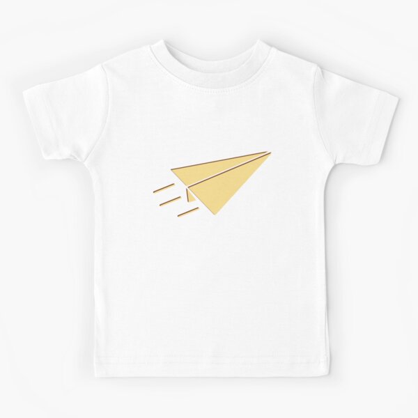 Paper Airplane Paper Plane Master Origami design Kids T-Shirt for Sale by  farhanhafeez