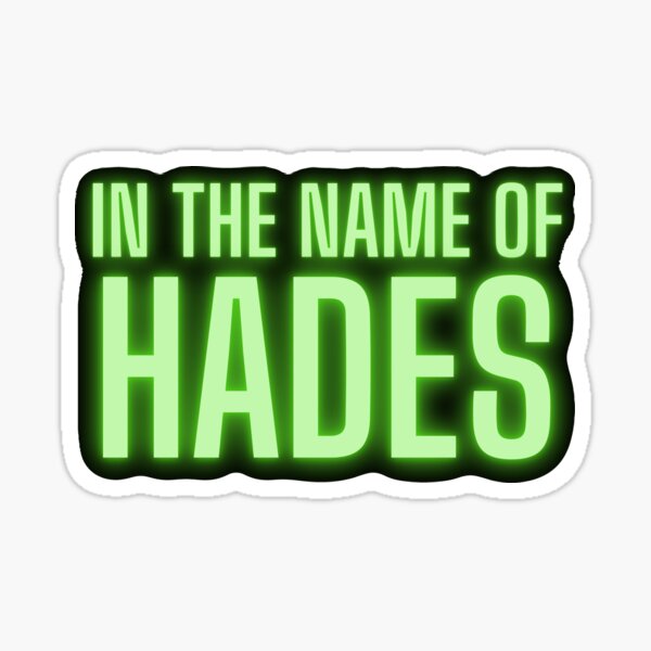 Item preview, In the name of Hades designed and sold by avocadissimo.