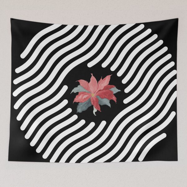 Item preview, Round fingerprint with flower in centre designed and sold by Sarvgya Verma.