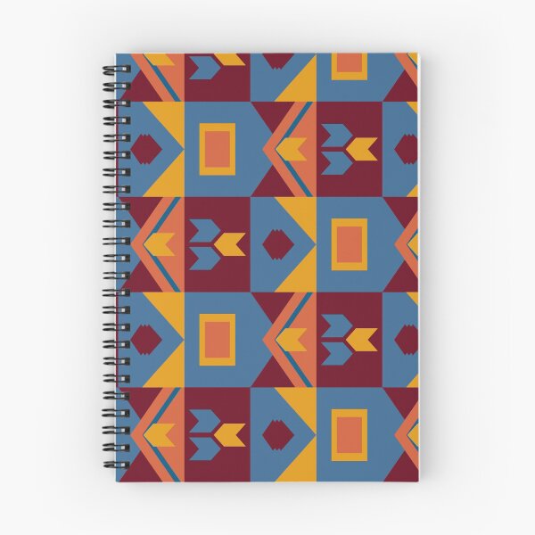 Item preview, Geometric Blue and Red pattern designed and sold by Prototyp.