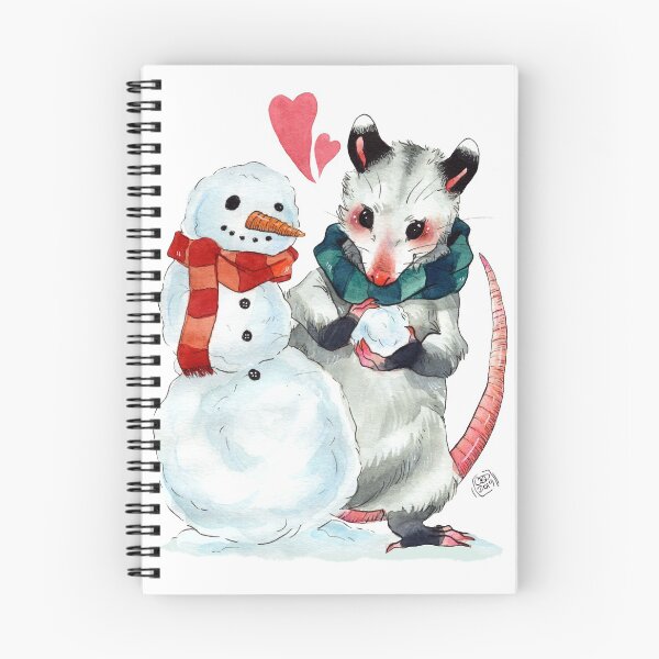 Item preview, Snowy Pal Opossum designed and sold by Operatagonist.
