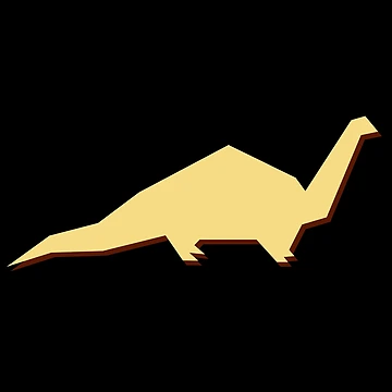 Imagen de la obra Tyrannosaurus Rex, Dinosaur, Origami de Patternsonly