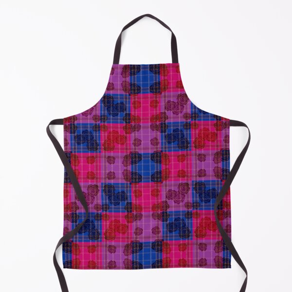 Item preview, Subtle Bi Floral Plaid 2 designed and sold by -Gedwolcraeft-.