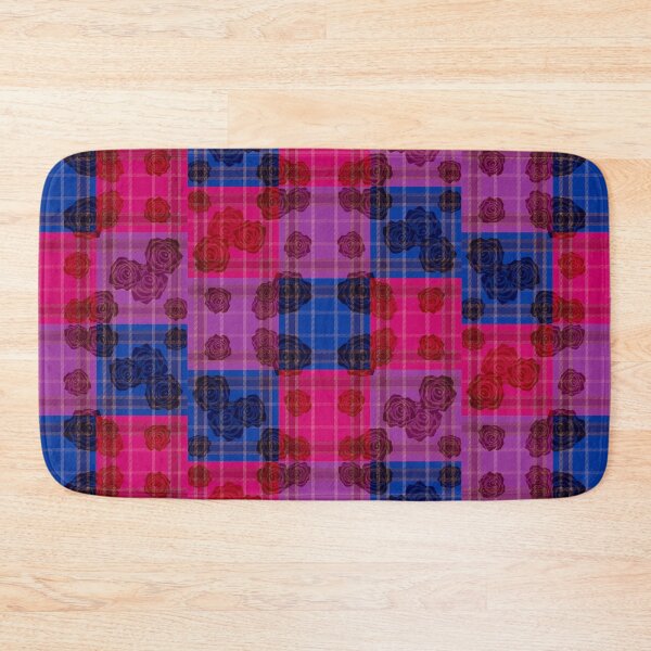Item preview, Subtle Bi Floral Plaid 2 designed and sold by -Gedwolcraeft-.