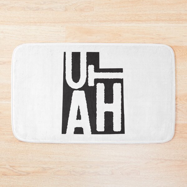 Item preview, Utah State Design | Abstract Utah Lettering Graphic | Utah Gift | Utah Map  designed and sold by crookedriverusa.