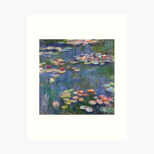Item preview, 1916-Claude Monet-Waterlilies-200 x 200 designed and sold by paulrommer.