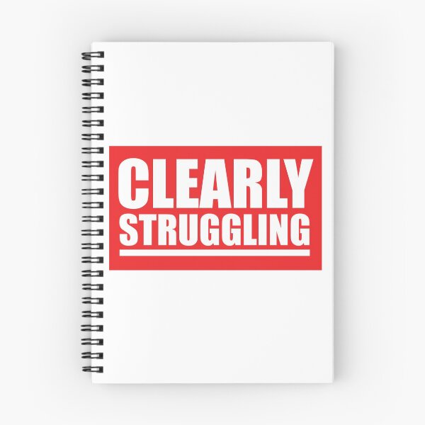 Item preview, CLEARLY STRUGGLING designed and sold by m-cronin-arts.