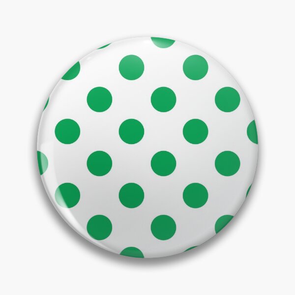 Item preview, Green Polka Dots on White Background designed and sold by Bumblefuzzies.