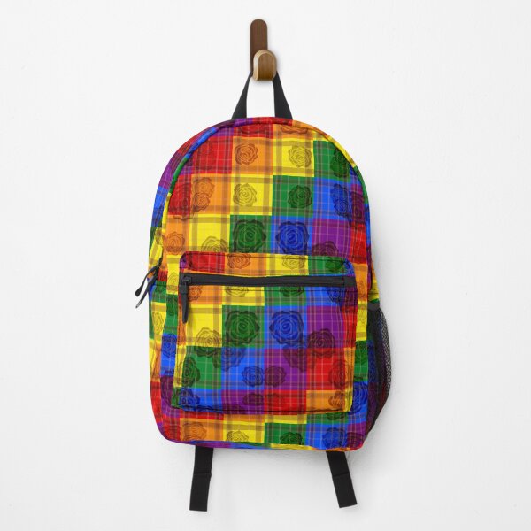Item preview, Subtle Floral Gay Plaid 2 designed and sold by -Gedwolcraeft-.