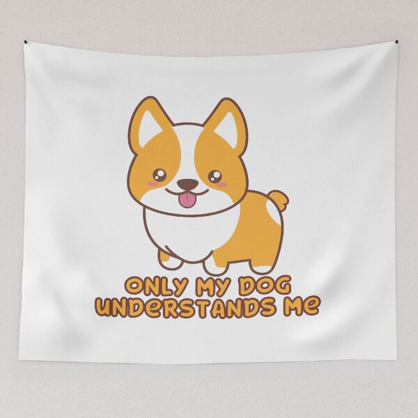 Item preview, Only My Dog Understands Me designed and sold by pintsandquarts.