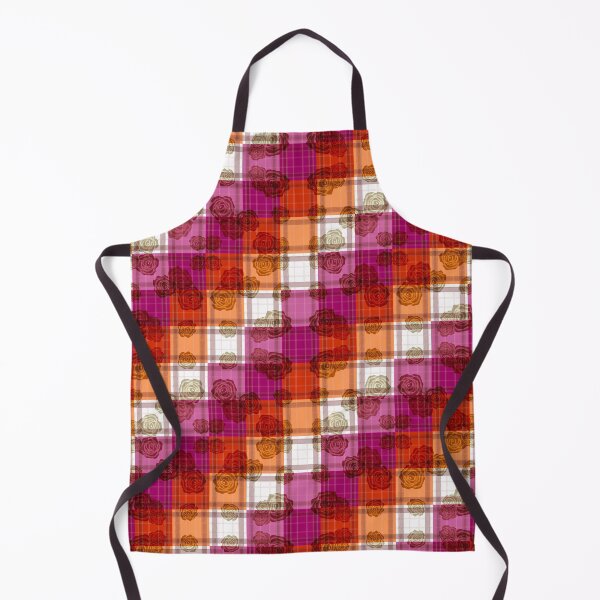 Item preview, Subtle Lesbian Floral Plaid 2 designed and sold by -Gedwolcraeft-.