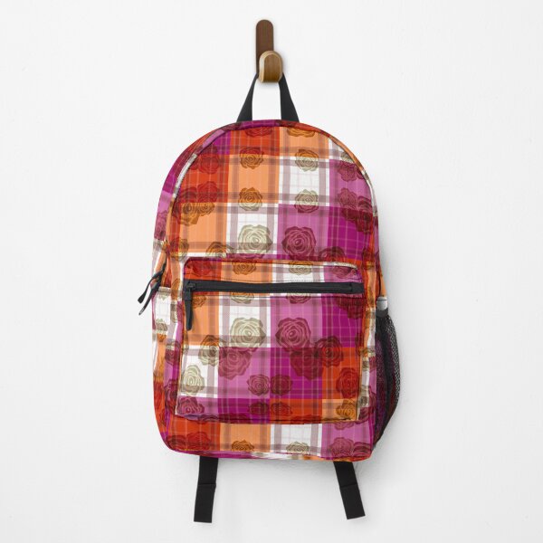 Item preview, Subtle Lesbian Floral Plaid 2 designed and sold by -Gedwolcraeft-.
