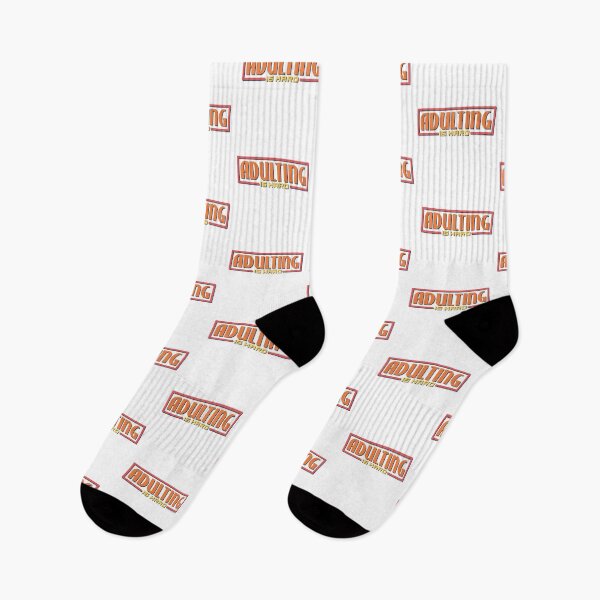 Item preview, Adulting Is Hard designed and sold by pintsandquarts.