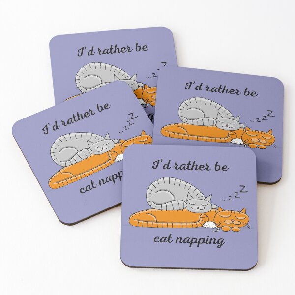 Item preview, I’d Rather Be Cat Napping designed and sold by Fhfarms.