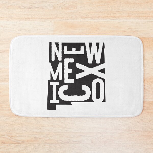 Item preview, New Mexico State Design | Abstract New Mexico Lettering Graphic | New Mexico Gift | New Mexico Map  designed and sold by crookedriverusa.