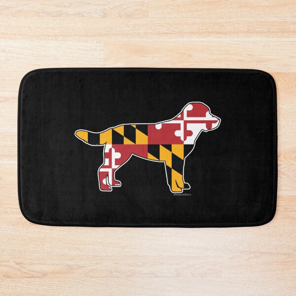 Item preview, Maryland Flag Labrador Retriever Dog designed and sold by MarylandStyle.