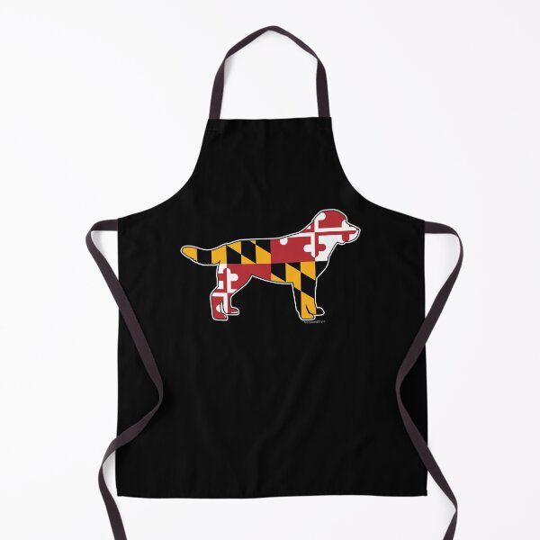 Item preview, Maryland Flag Labrador Retriever Dog designed and sold by MarylandStyle.