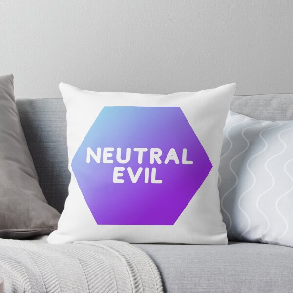 Item preview, NEUTRAL EVIL 1 / RPG ALIGNMENT designed and sold by kassanderplus.