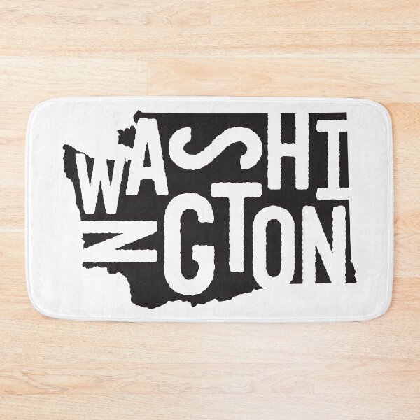 Item preview, Washington State Design | Abstract Washington Lettering Graphic | Washington Gift | Washington Map  designed and sold by crookedriverusa.