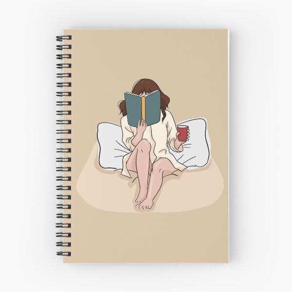 Item preview, Reading a book aesthetic  designed and sold by CricketDoodles.