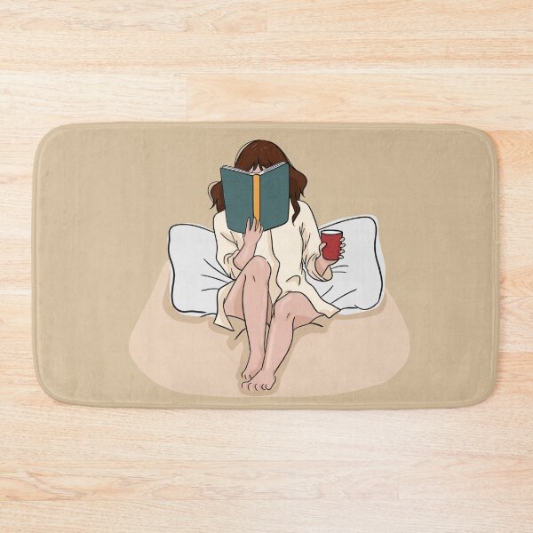 Item preview, Reading a book aesthetic  designed and sold by CricketDoodles.