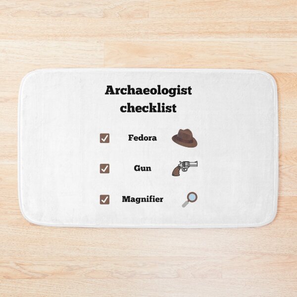 Item preview, Archaeologist checklist designed and sold by daguilon.