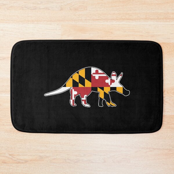 Item preview, Maryland Flag Aardvark designed and sold by MarylandStyle.