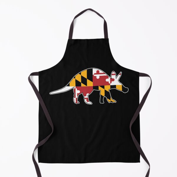 Item preview, Maryland Flag Aardvark designed and sold by MarylandStyle.