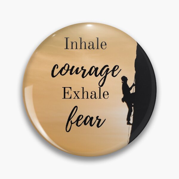 Item preview, Inhale courage Exhale fear designed and sold by ZACK-1.
