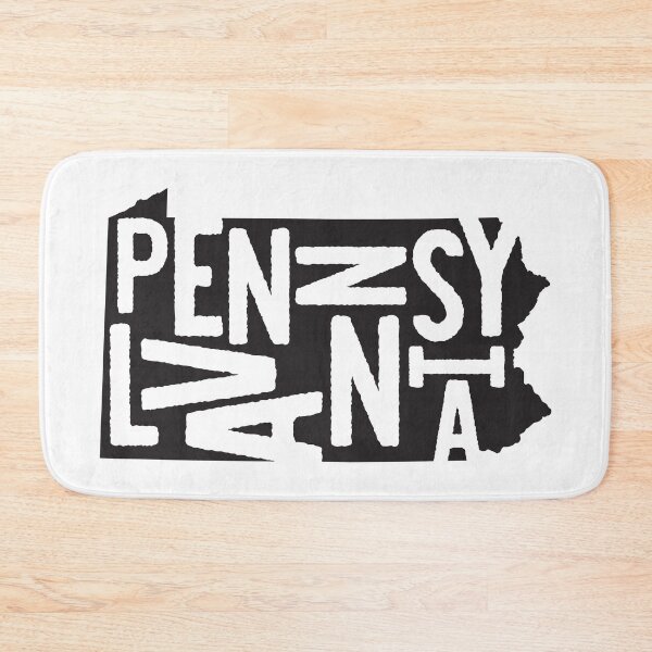 Item preview, Pennsylvania State Design | Abstract Pennsylvania Lettering Graphic | Pennsylvania Gift | Pennsylvania Map  designed and sold by crookedriverusa.