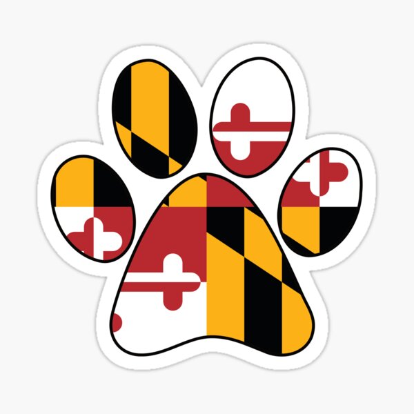 Buy Ravens Maryland Flag - Die cut stickers - StickerApp