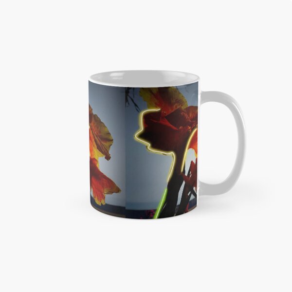 Item preview, Neon yellow flower night view designed and sold by Soumita.