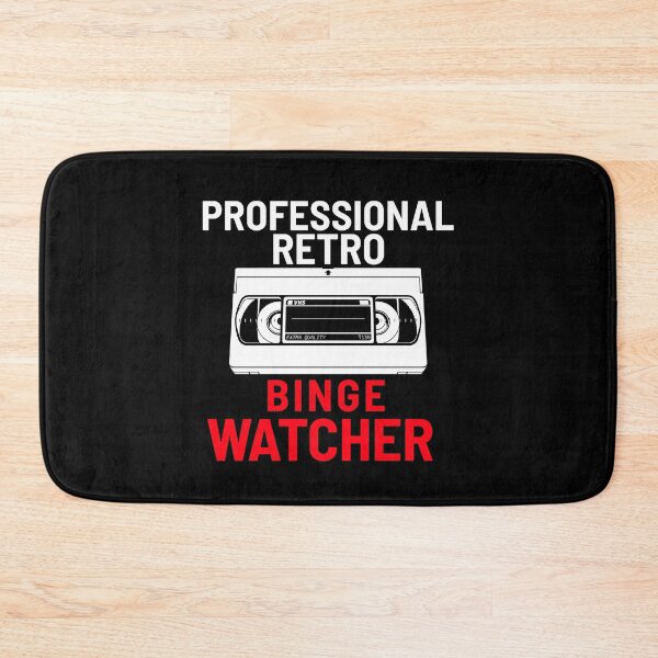 Item preview, Professional Retro Binge Watcher designed and sold by Obiscidan.