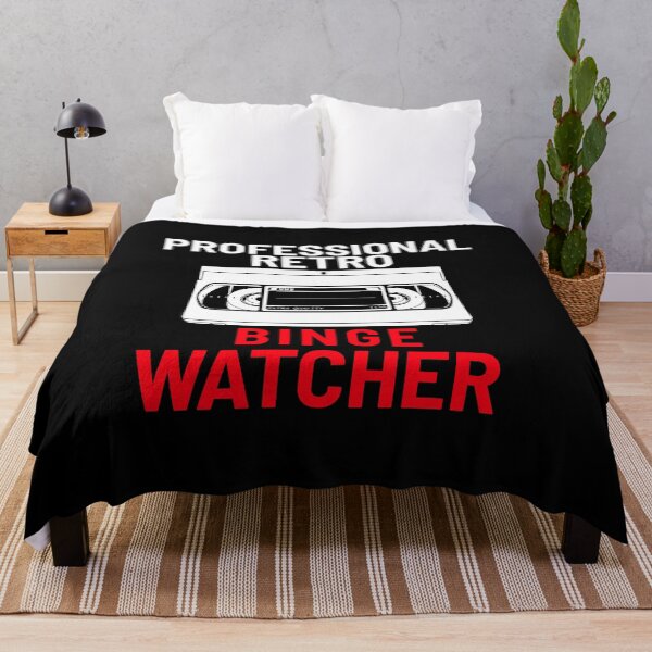 Item preview, Professional Retro Binge Watcher designed and sold by Obiscidan.