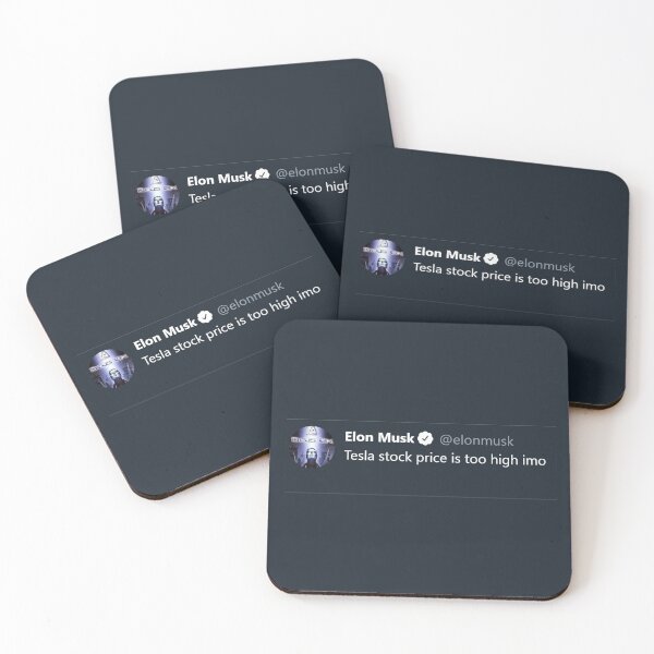 Item preview, Tesla stock price too high imo  designed and sold by NationalDay.
