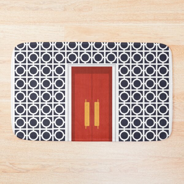 Item preview, Red Door With Pattern Mosaic Tiles designed and sold by alanawood.