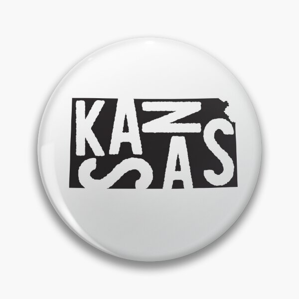 Item preview, Kansas State Design | Abstract Kansas Lettering Graphic | Kansas Gift | Kansas Map  designed and sold by crookedriverusa.