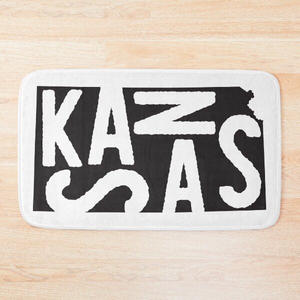 Item preview, Kansas State Design | Abstract Kansas Lettering Graphic | Kansas Gift | Kansas Map  designed and sold by crookedriverusa.
