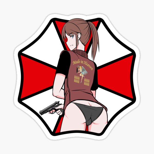Resident Evil Claire Redfield Sticker