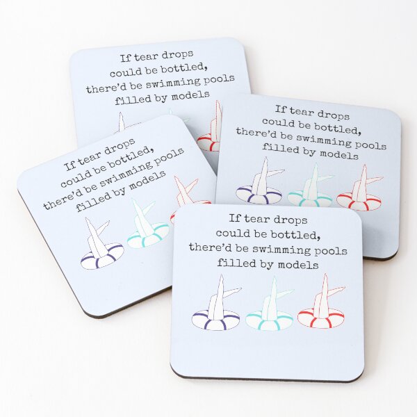 Item preview,  If tear drops could be bottled Swimmers  designed and sold by Dollfacedesign.