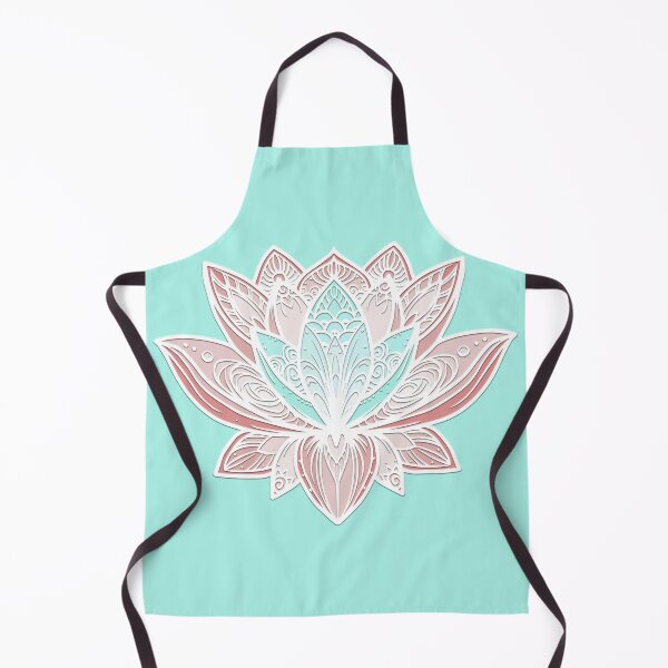 Item preview, Lotus Mandala (Mauve and Sky Blue) designed and sold by squishyrainbow.