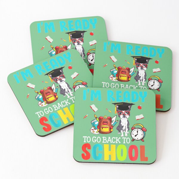 Item preview, Back to School Boston Terrier designed and sold by DuongBui.
