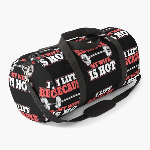 Item preview, I Lift Because My Wife is Hot Gym Fitness designed and sold by Laren-Fashion.