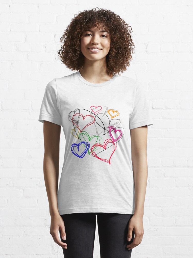 Thumbnail 6 of 7, Essential T-Shirt, Painting Love designed and sold by lidimentos.