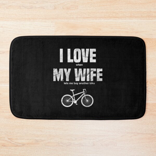 Item preview, Mens I Love It When My Wife Lets Me Biking Cycling Mountain Bike  designed and sold by Laren-Fashion.