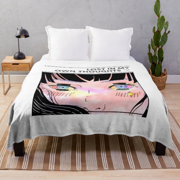 Item preview, Tokyo Blue Eyes Girl Lost In My Own Thoughts designed and sold by Desiznn.