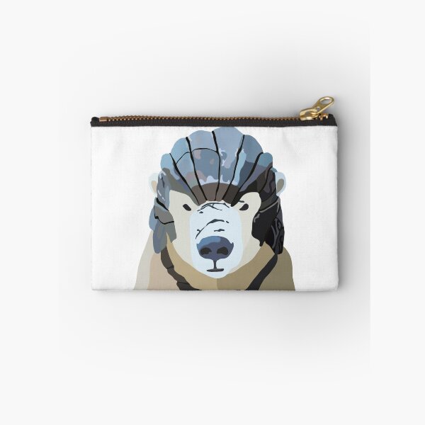 Item preview, Armored Bear Face designed and sold by RockyCreekArt.