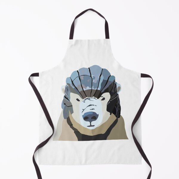 Item preview, Armored Bear Face designed and sold by RockyCreekArt.