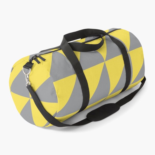 Item preview, Minimal geometric pattern with triangles in yellow and gray designed and sold by acidmit.